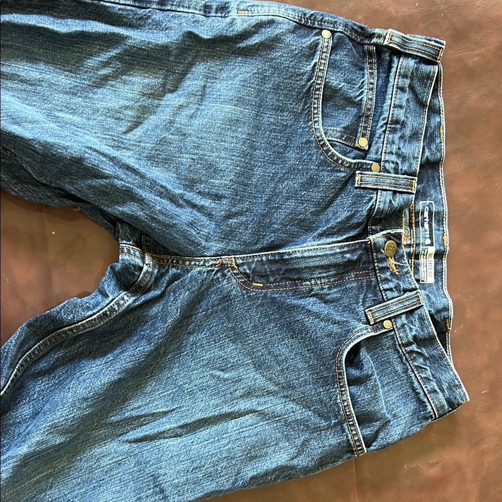 Carhartt Blue Relaxed Jeans with Classic Indigo Wash